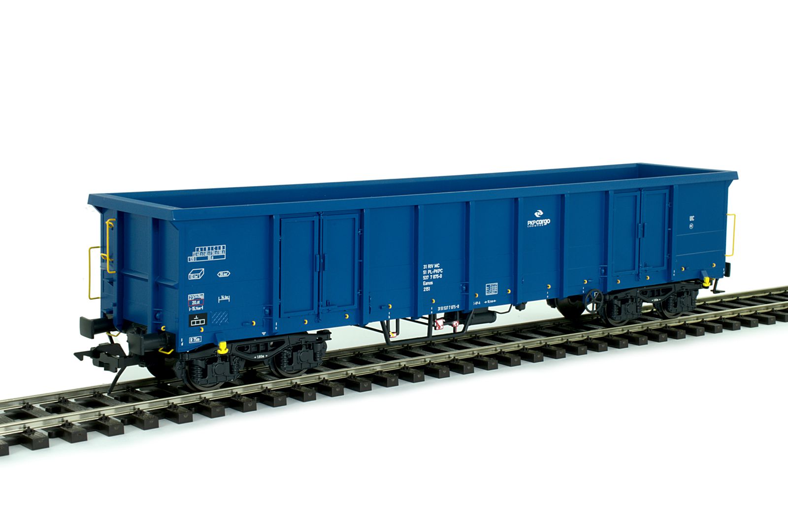 Hochbordwagen Eanos, PKP, Ep.6, blau
