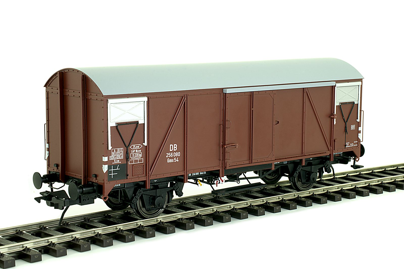 Gedeckter Güterwagen Gms 54, DB, Ep.3, Nr. 256 080