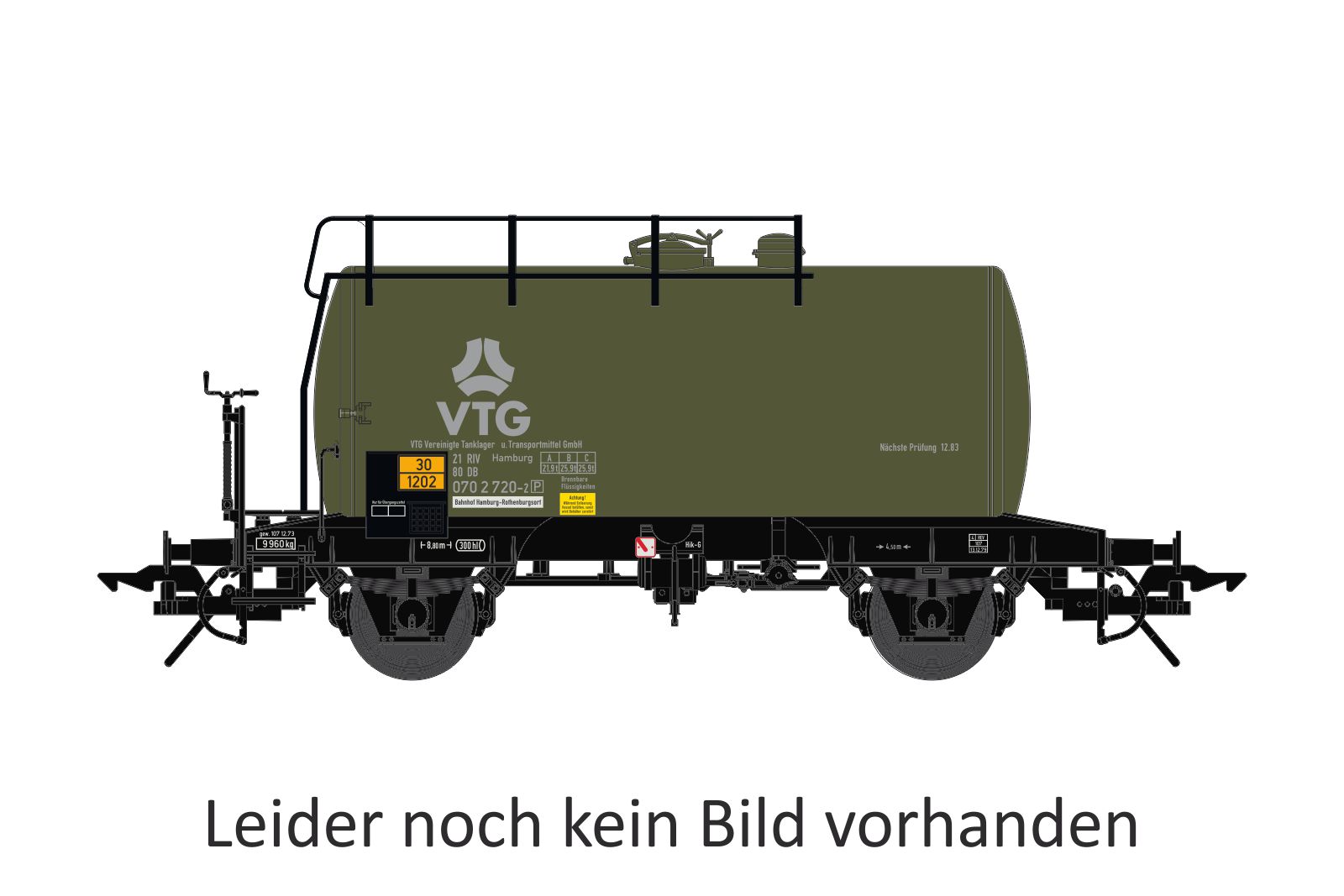 Kesselwagen "VTG" Betr.-Nr. 21 80 070 2 720-2